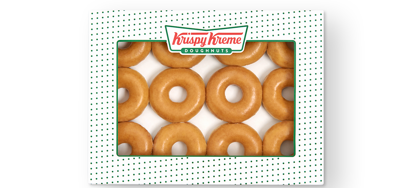 Dozen donuts at outlet krispy kreme price