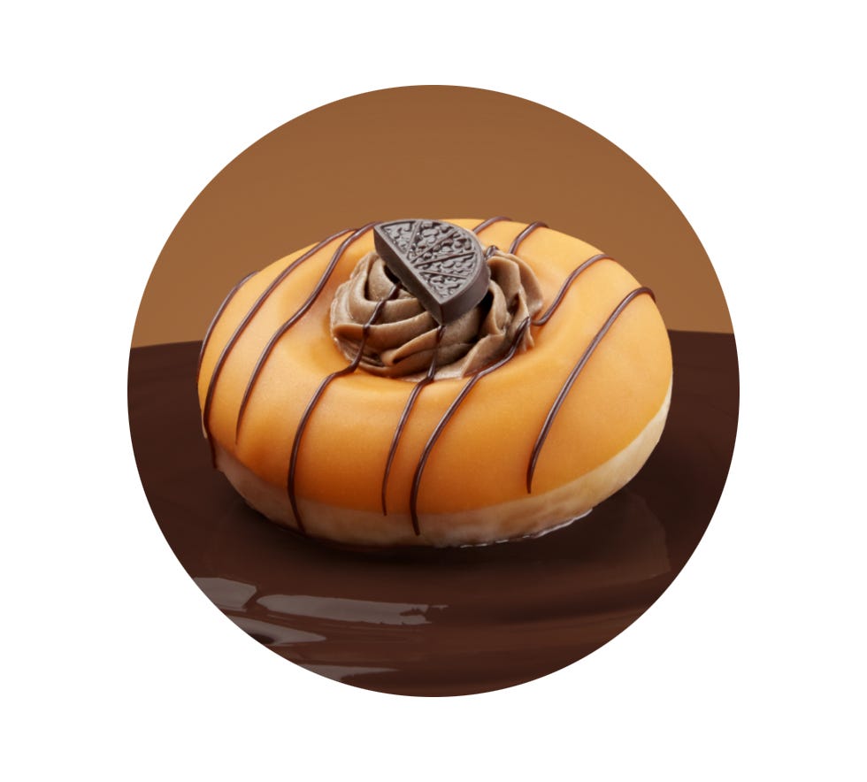 Krispy Kreme Choc Orange Delight Edition Choc Classics Doughnut Krispy Kreme Choc Orange Delight Edition Choc Classics Doughnut-Available for Nationwide Delivery