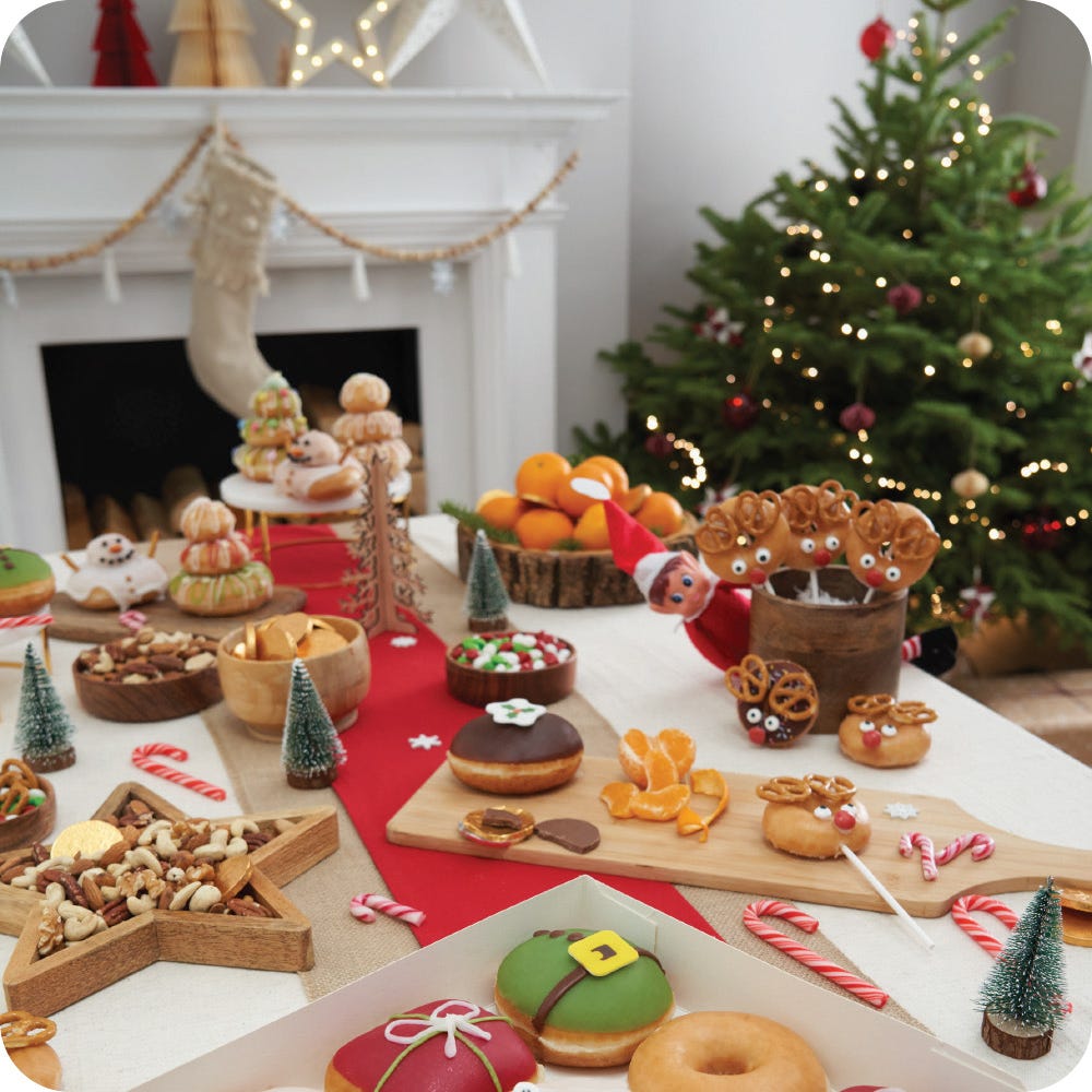 Festive dougnut fun for all the family Krispy Kreme festive fun