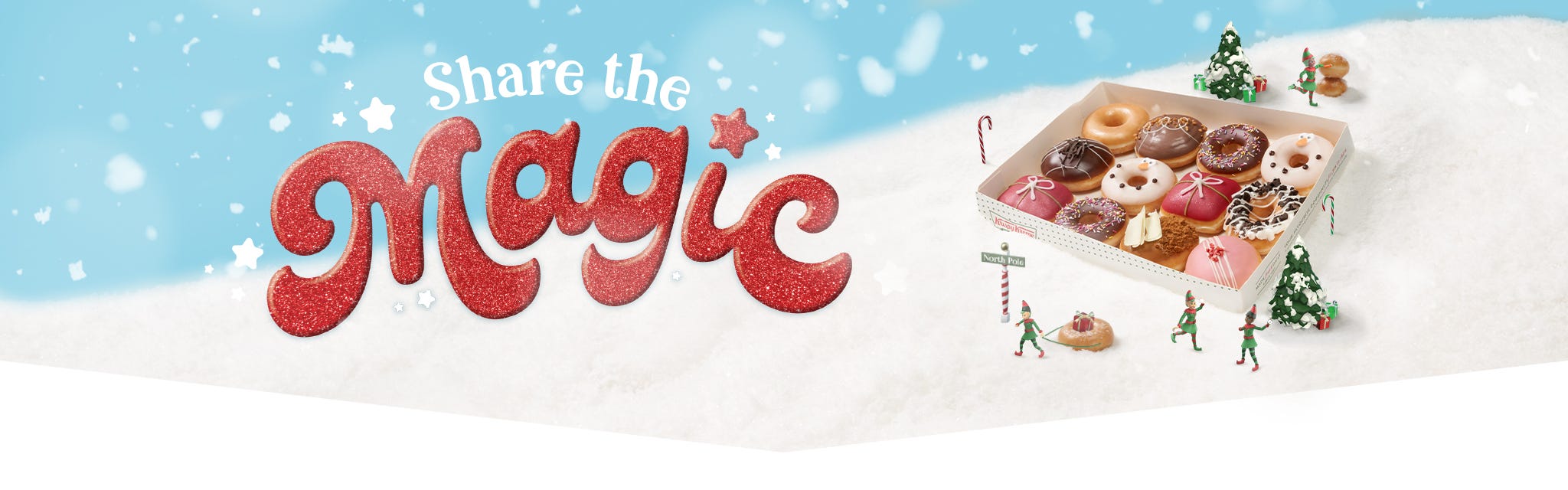 Christmas doughnuts by Krispy Kreme Krispy Kreme festive doughnuts