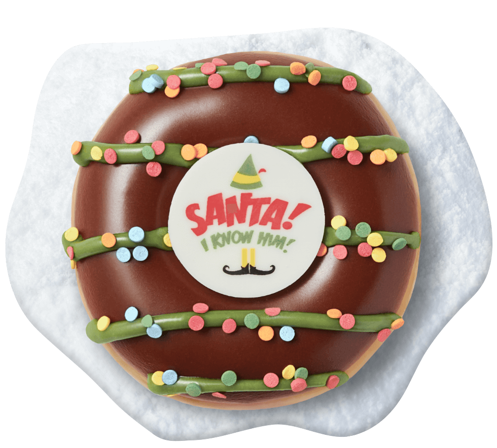 Krispy Kreme Christmas Lights Limited Edition Elf Christmas Doughnuts Krispy Kreme Christmas Lights Limited Edition Elf Christmas Doughnuts-Collection