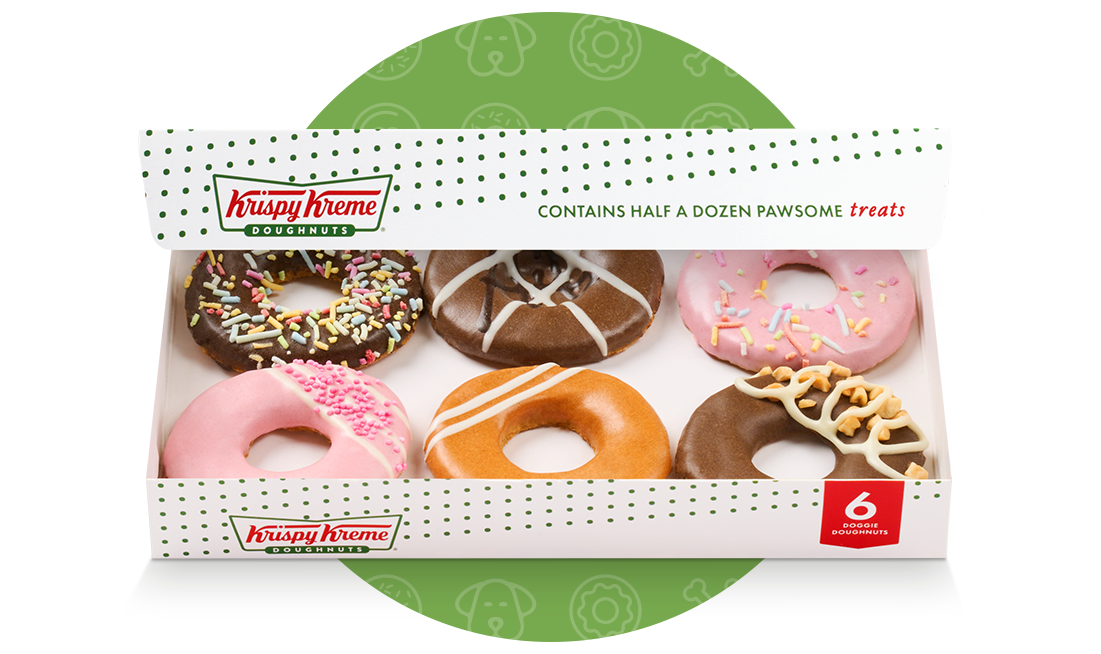 Krispy Kreme Doggie Doughnut 6-Pack Krispy Kreme Doggie Doughnut 6-Pack, for dogs only
