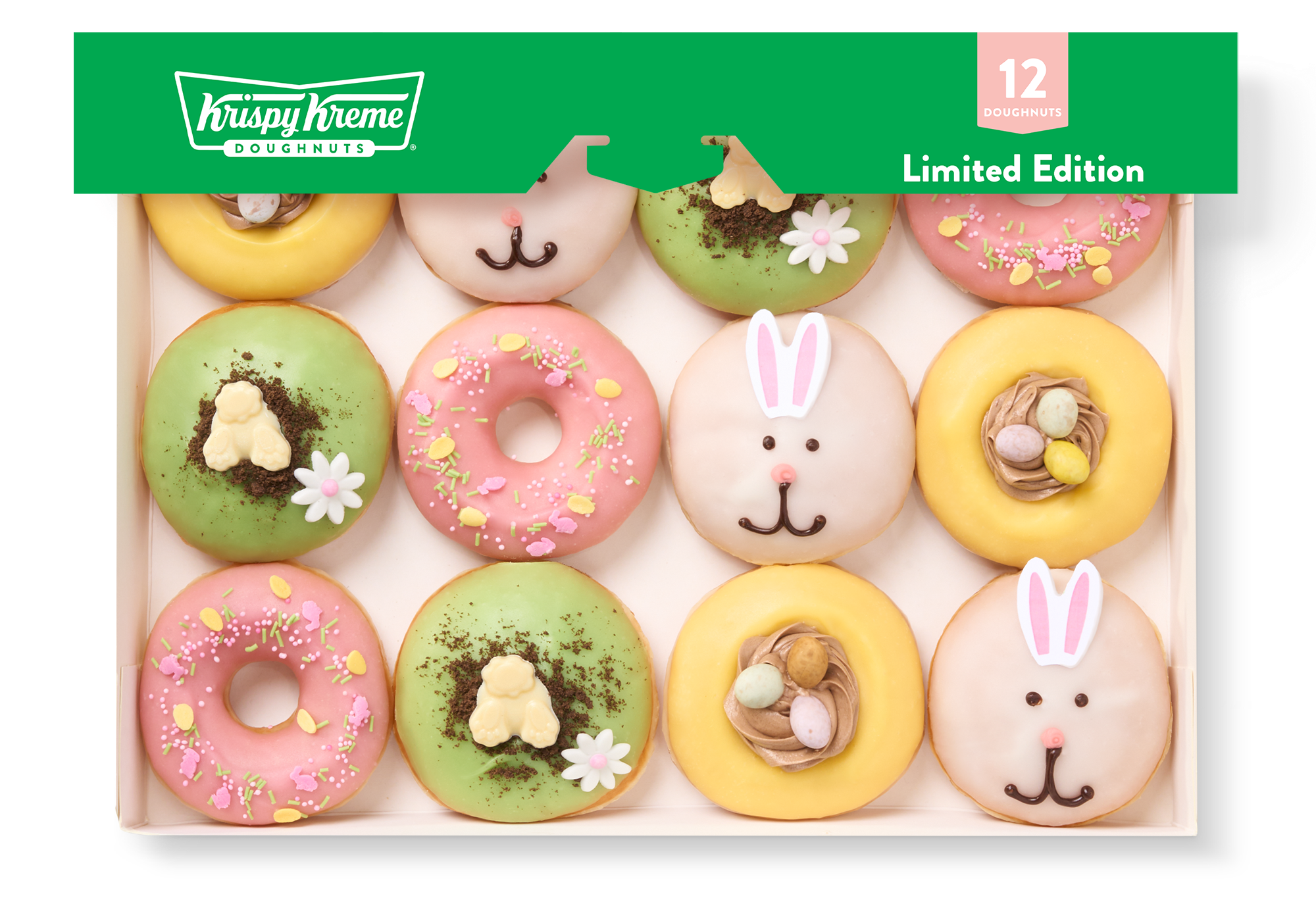 Krispy Kreme Valentine's Day doughnuts click and collect