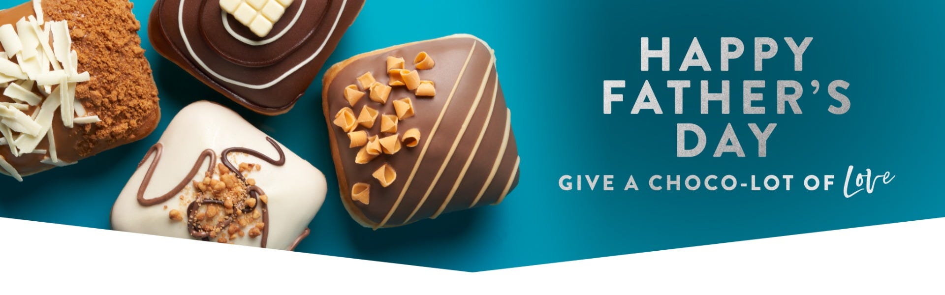 Happy Father's Day Doughnut Banner Krispy Kreme Father's Day Limited Edition Doughnuts