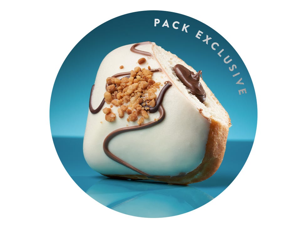 Krispy Kreme Father's Day Lemon Iced Doughnut Krispy Kreme Father's Day Limited Edition You're the Nuts