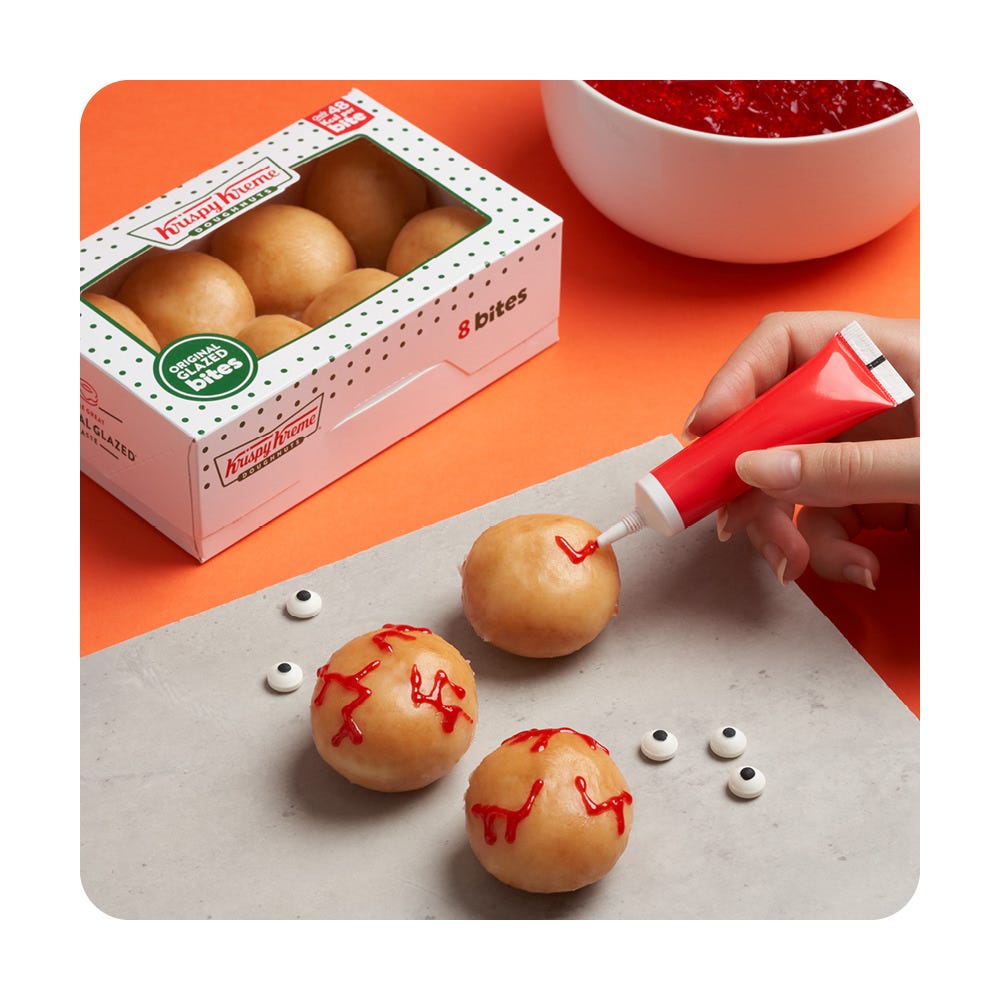Krispy Kreme Halloween food hacks Halloween Food Hack Ideas