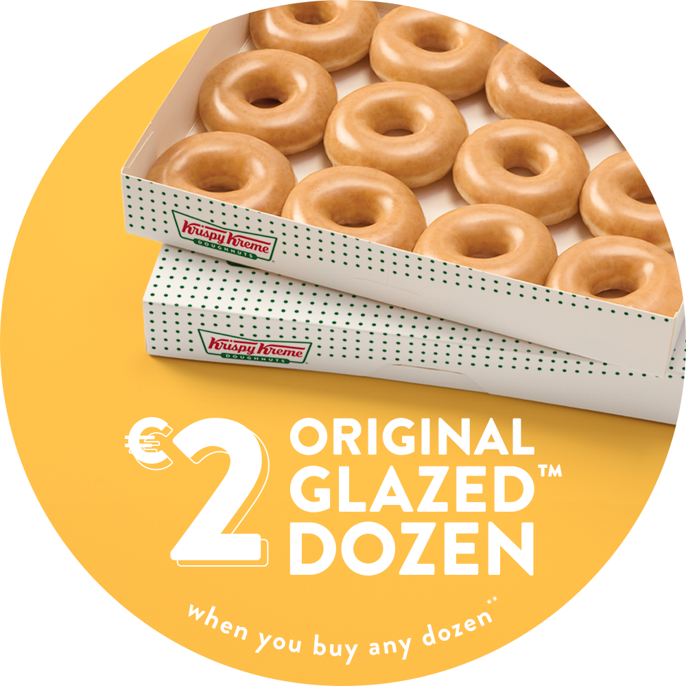 Krispy Kreme National Doughnut Day Dozen Deal Krispy Kreme National Doughnut Day Dozen Deal - Limited Edition 2 Euros Dozen of Doughnuts