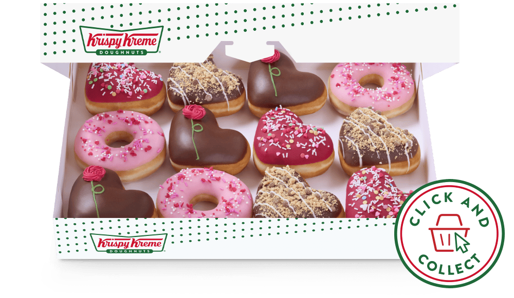 Limited Edition  Valentines doughnuts