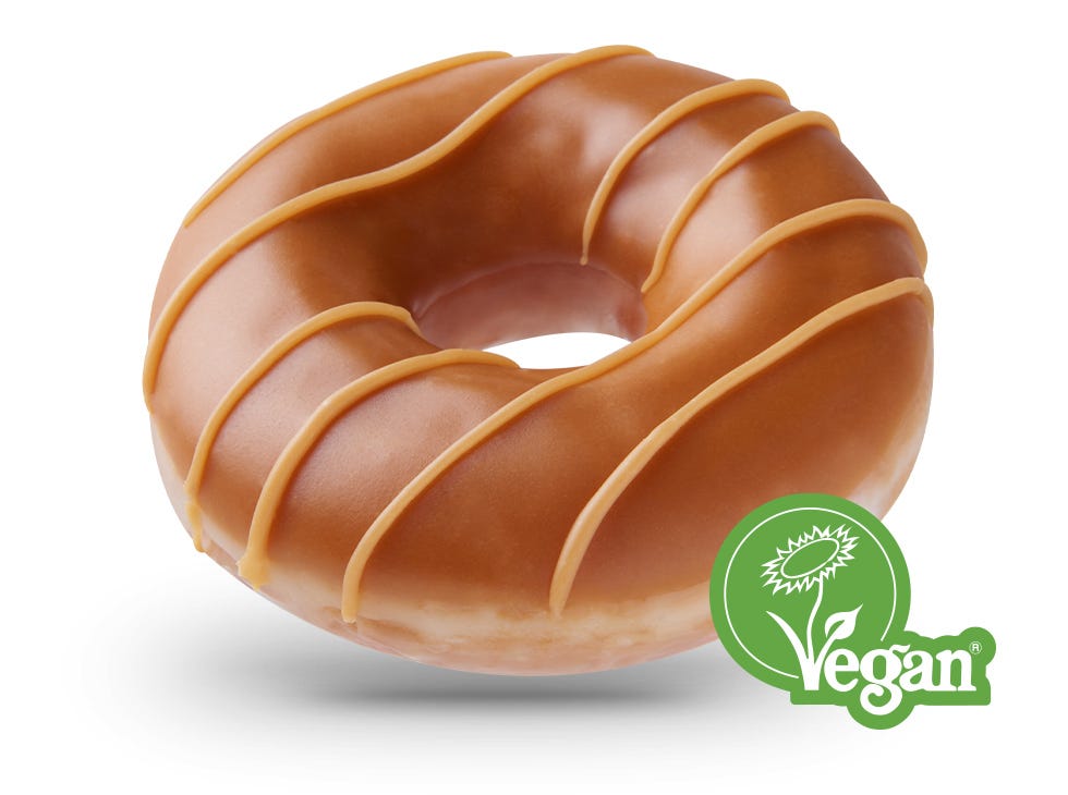 VEGAN CARAMEL ICED RING