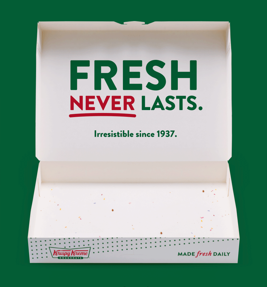 Fresh Krispy Kreme doughnuts Krispy Kreme doughnuts