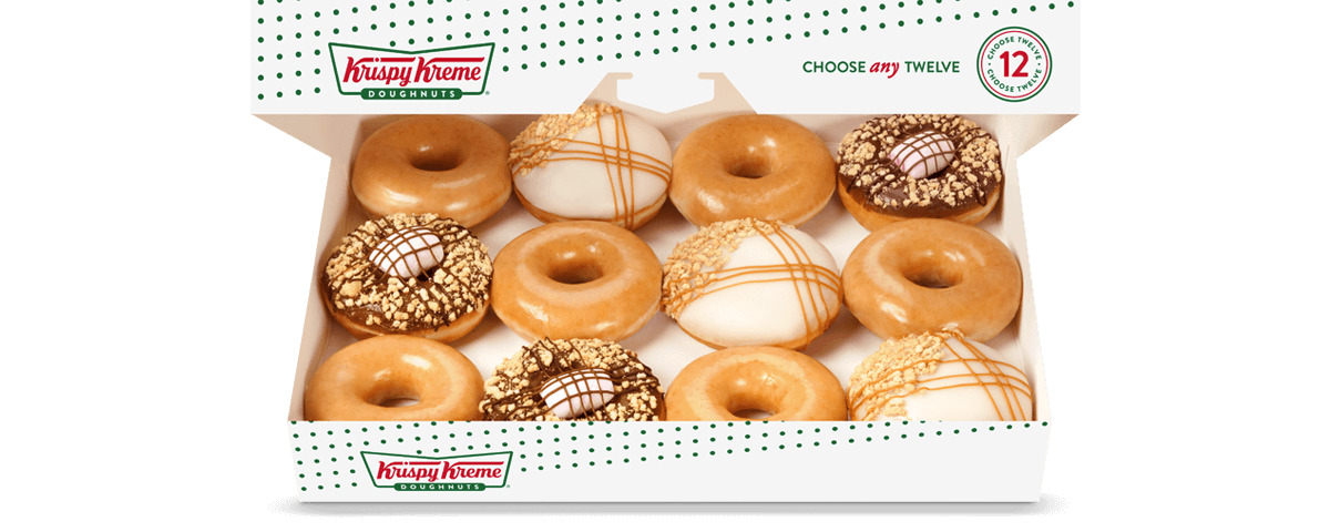 Krispy Kreme taste of New York City, add the range to your Choose Your Own Dozen