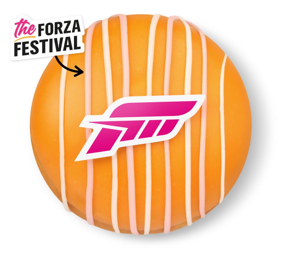 Krispy Kreme Xbox colab The FORZA Festival Xbox doughnut